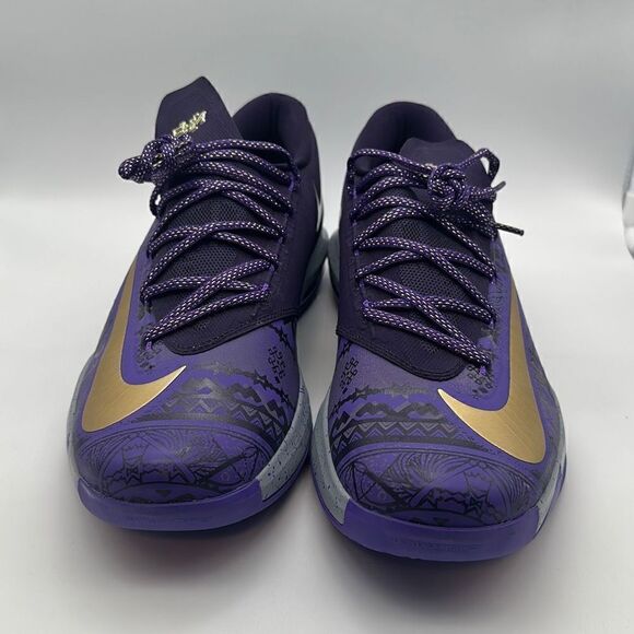 DS Men's Nike KD VI BHM 'Black History‎ Month' Sz 14/EUR 48.5 [646742 500] - Picture 3 of 10